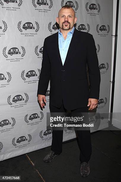 Mixed martial artist Chuck Liddell attends the 16th annual Golden Trailer Awards held at Saban Theatre on May 6, 2015 in Beverly Hills, California.