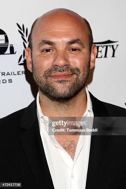 Actor Ian Gomez attends the 16th annual Golden Trailer Awards held at Saban Theatre on May 6, 2015 in Beverly Hills, California.