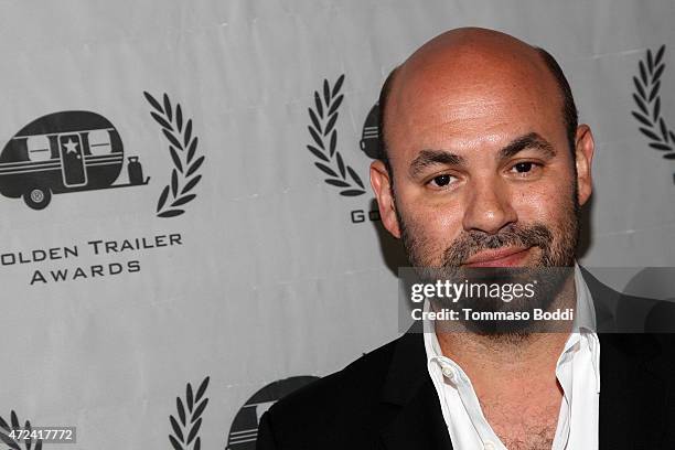 Actor Ian Gomez attends the 16th annual Golden Trailer Awards held at Saban Theatre on May 6, 2015 in Beverly Hills, California.