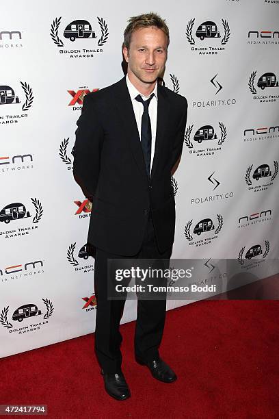 Actor Breckin Meyer attends the 16th annual Golden Trailer Awards held at Saban Theatre on May 6, 2015 in Beverly Hills, California.