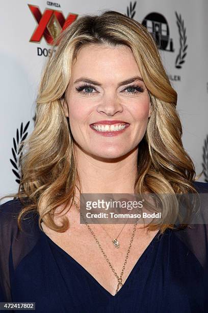 Actress Missi Pyle attends the 16th annual Golden Trailer Awards held at Saban Theatre on May 6, 2015 in Beverly Hills, California.