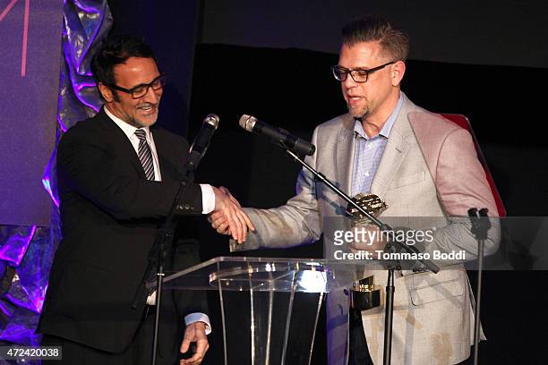 Senior Media Analyst for Rentrak Paul Dergarabedian honors the winner of the Golden Trailer Award for Best Box Office Trailer SrVp Marketing at NBC...