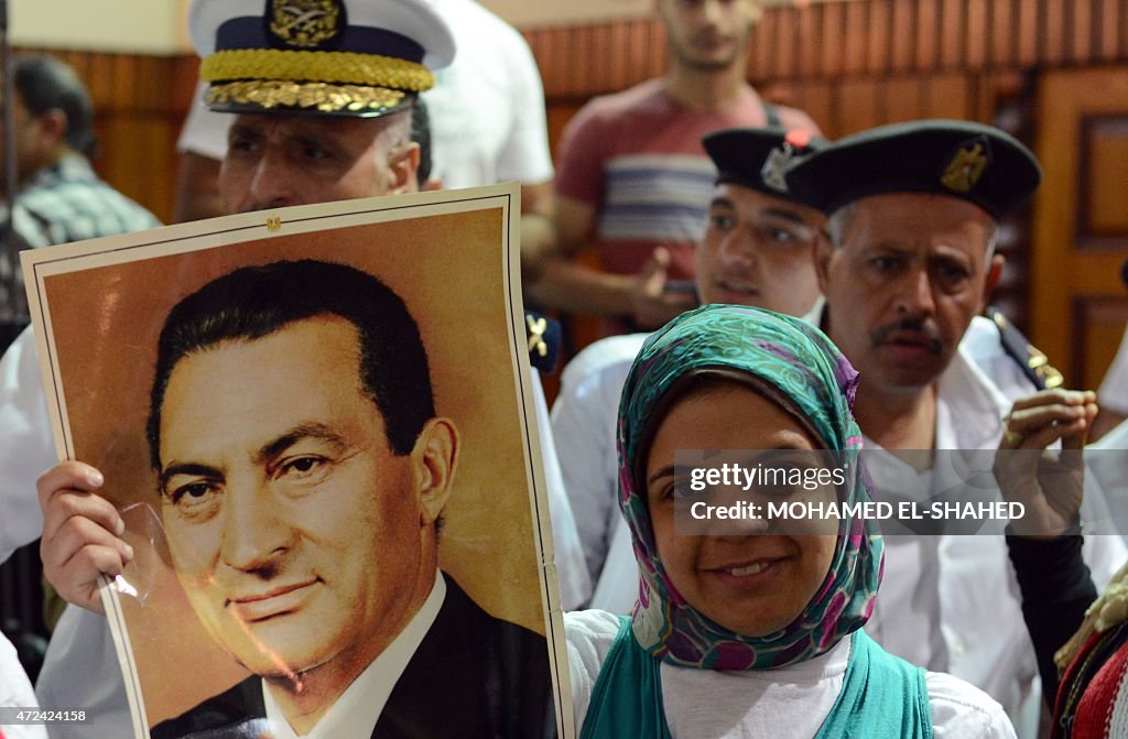 EGYPT-POLITICS-JUSTICE-TRIAL-MUBARAK