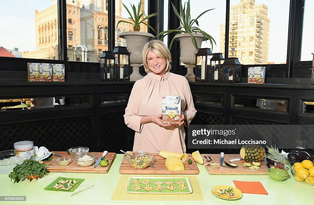 Triscuit Partners With Martha Stewart To Unveil Limited Edition Triscuit Flavor