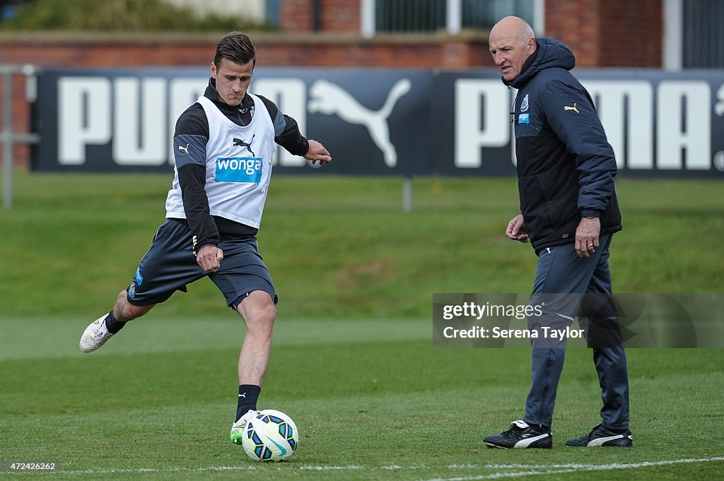 Newcastle United  Training Session