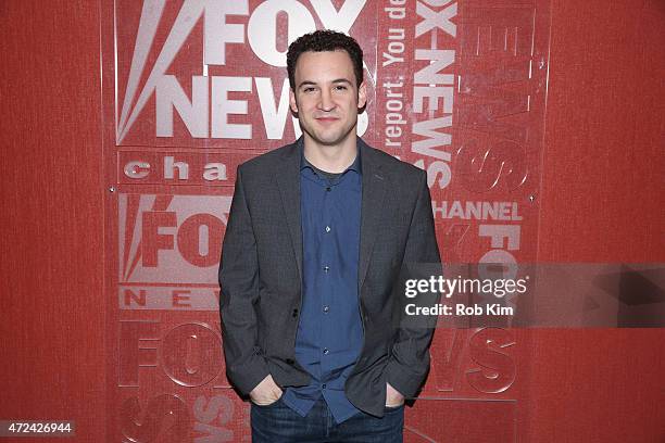 Ben Savage visits "FOX & Friends" at FOX Studios on May 7, 2015 in New York City.