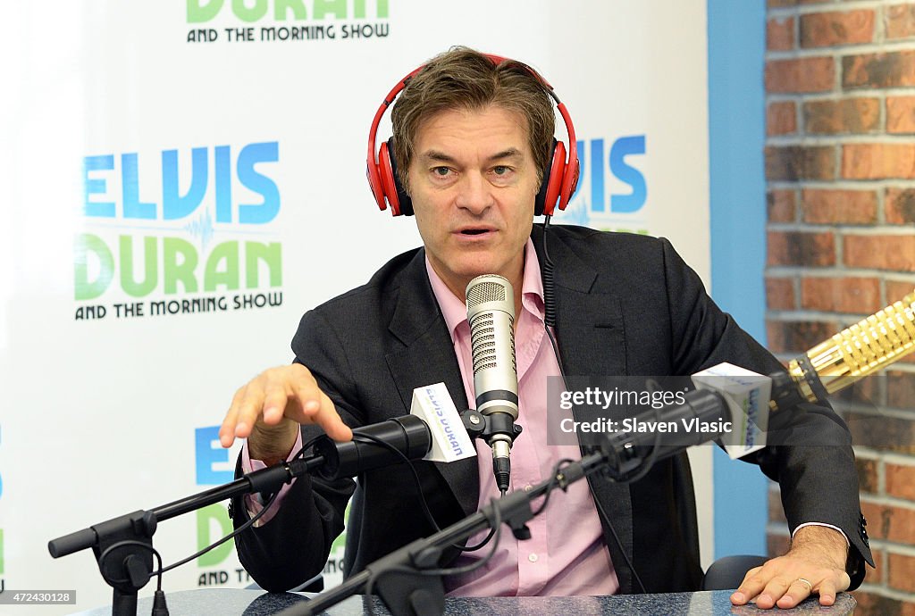 Dr. Oz Visits "The Elvis Duran Z100 Morning Show"