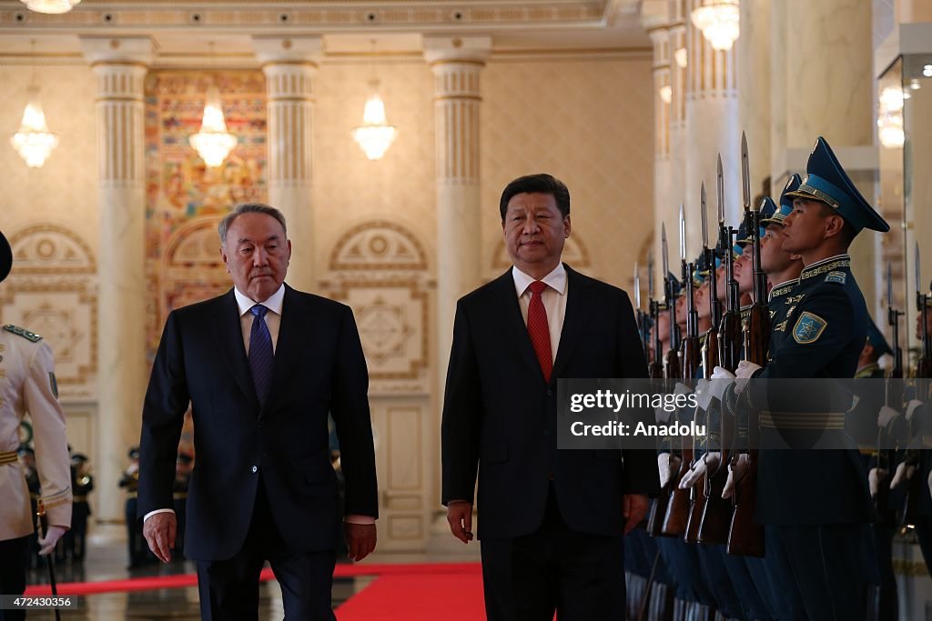 Chinese President Xi Jinping in Kazakhstan