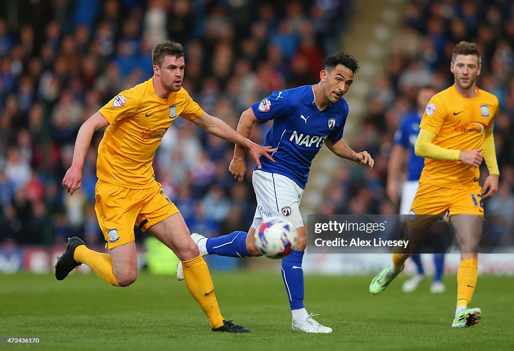 Chesterfield v Preston North End - Sky Bet League One Playoff Semi-Final