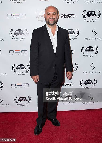 Actor Ian Gomez attends the 16th Annual Golden Trailer Awards at Saban Theatre on May 6, 2015 in Beverly Hills, California.