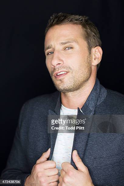 Actor Matthias Schoenaerts is photographed for USA Today on April 19, 2015 in New York City.