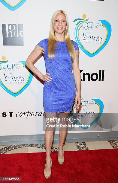 Liza Huber attends 14th Annual Women Who Care Awards Luncheon Benefiting United Cerebral Palsy Of New York City at Cipriani 42nd Street on May 7,...