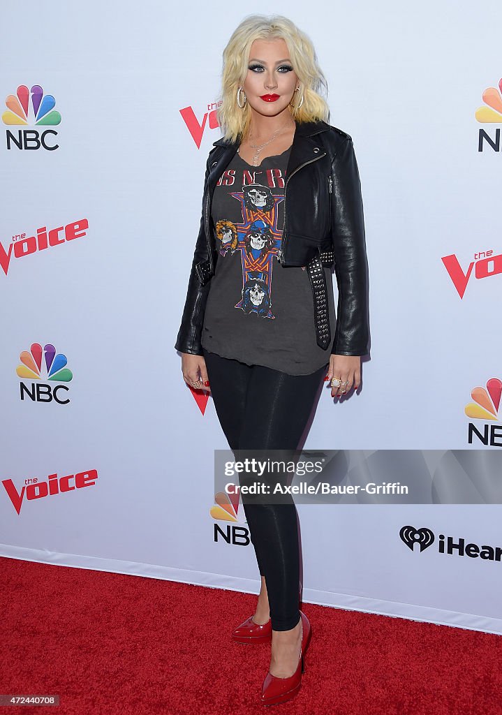 NBC's "The Voice" Season 8 Red Carpet Event