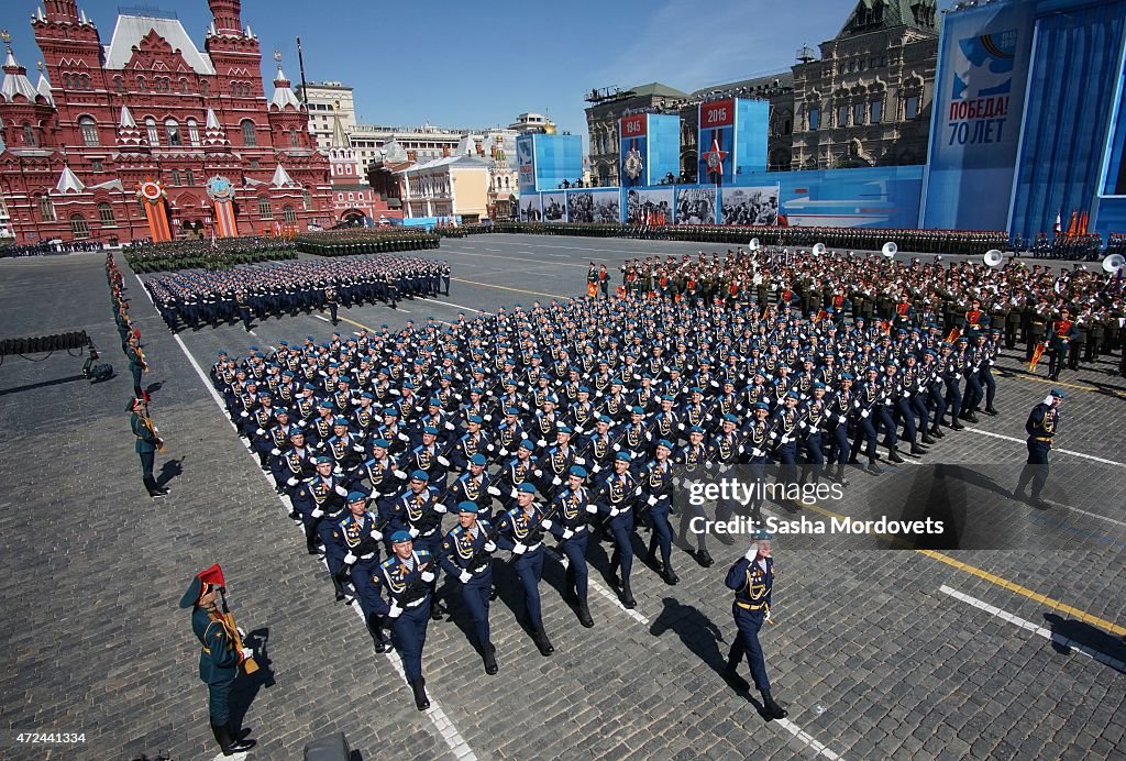 Moscow Prepares For WW2 Victory 70th Anniversary Celebration