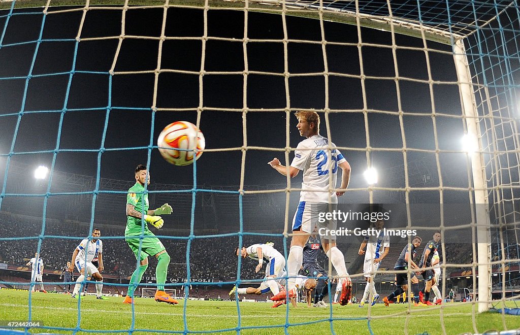 SSC Napoli v FC Dnipro Dnipropetrovsk - UEFA Europa League: Semi Final