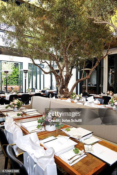 General view at RAYE shoe launch event hosted by Chrissy Teigen and Hillary Kerr held At Ysabel on May 7, 2015 in West Hollywood, California.