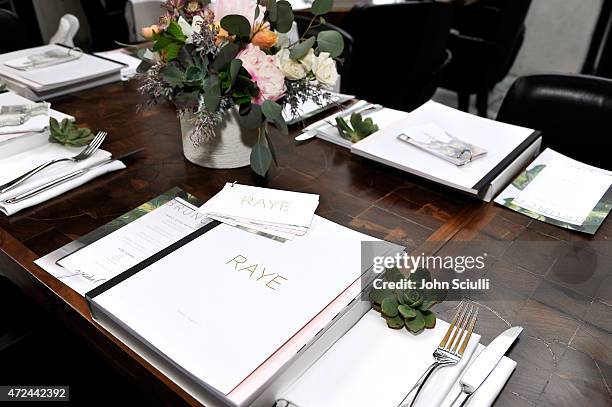 General view at RAYE shoe launch event hosted by Chrissy Teigen and Hillary Kerr held At Ysabel on May 7, 2015 in West Hollywood, California.