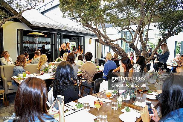 General view at RAYE shoe launch event hosted by Chrissy Teigen and Hillary Kerr held At Ysabel on May 7, 2015 in West Hollywood, California.