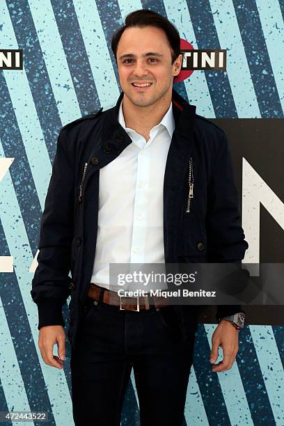 Felipe Massa attends at Terrazza MARTINI to announce Bar Refaeli as the global MARTINI Race ambassador. The VIP party kicked off the European Formula...