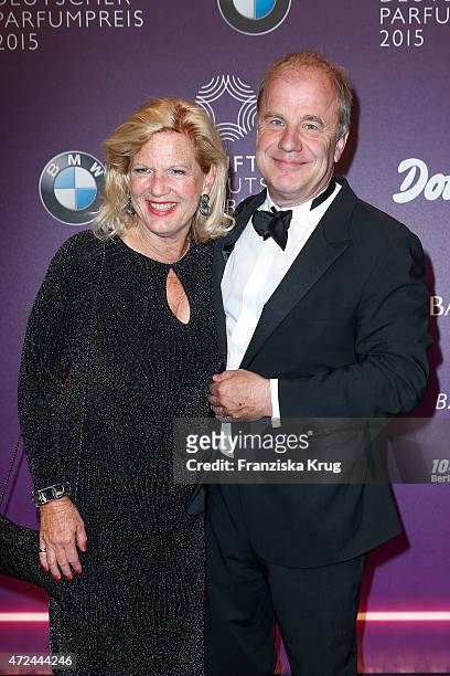Jacqueline Meyer-Burckhardt and Hubertus Meyer-Burckhardt attend the Douglas At Duftstars 2015 on May 07, 2015 in Berlin, Germany.
