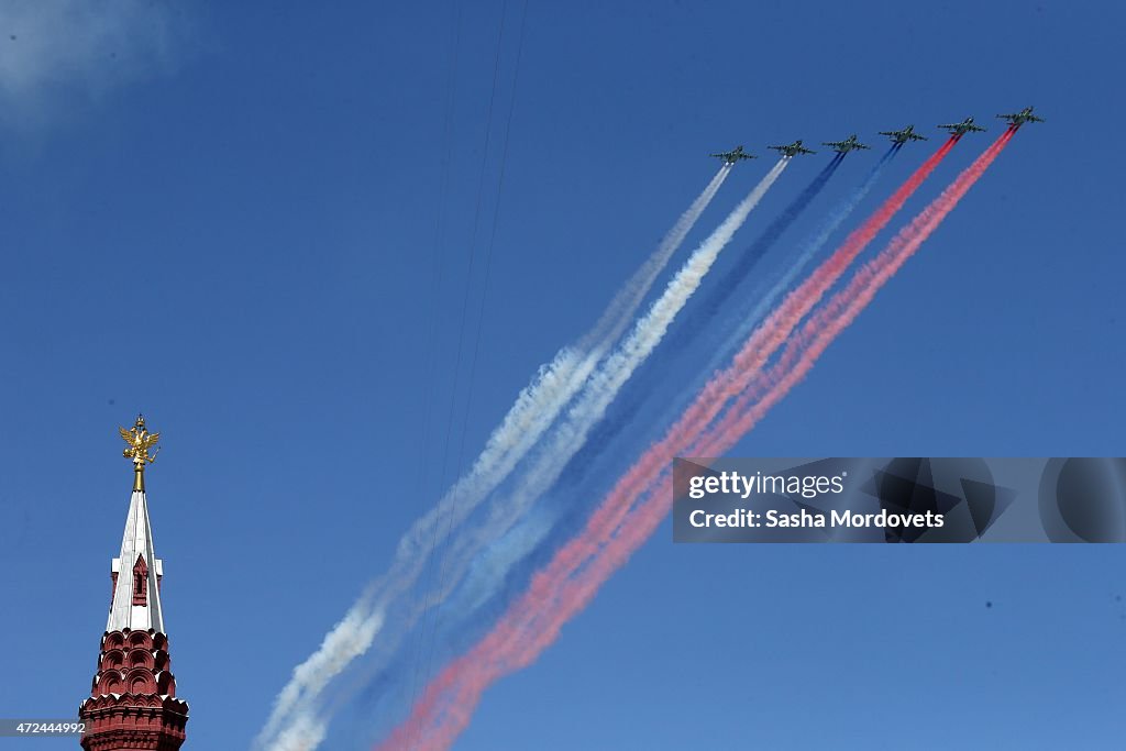 Moscow Prepares For WW2 Victory 70th Anniversary Celebration