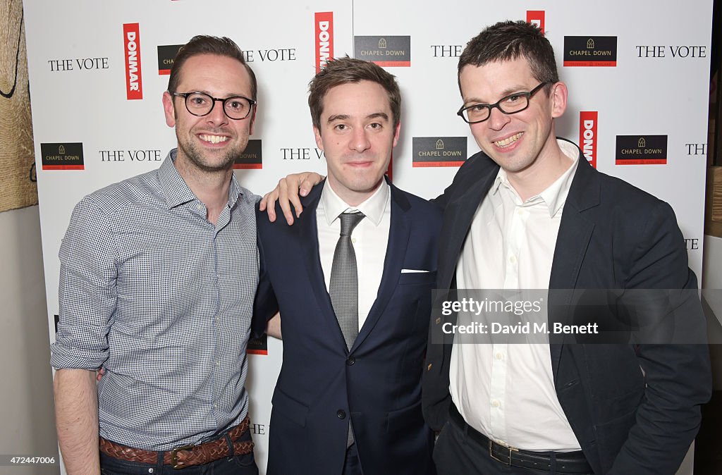 Special Televised Screening And Afterparty Celebrating The Donmar Warehouse's Opening Of The Vote On Election Night