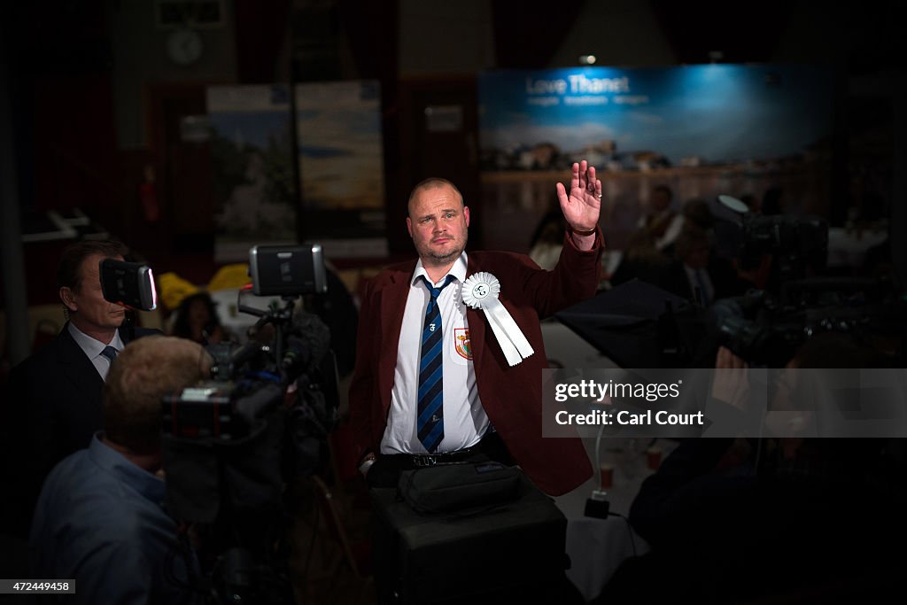 Nigel Farage Attends His Constituency Declaration