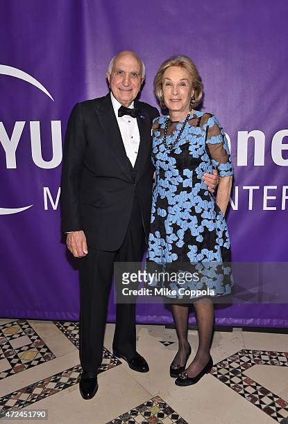 Kenneth Langone and Elaine Langone attend the NYU Langone Medical Center's 2015 Violet Ball on May 7, 2015 in New York City.