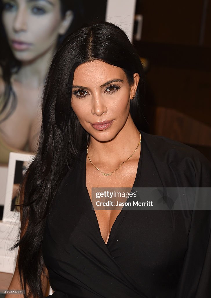 Kim Kardashian West Book Signing For "Selfish"