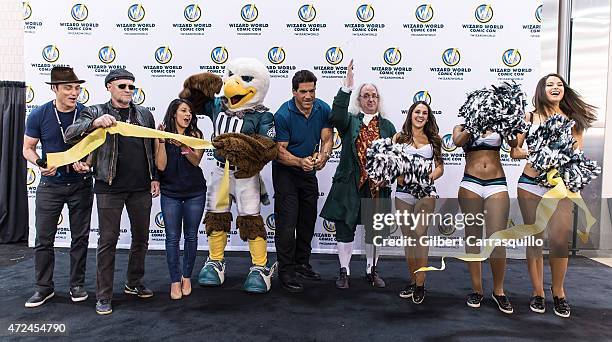 Actors Vincent Young, Michael Rooker, radio personality "Becks", Philadelphia Eagles Mascot Swoop, actor Lou Ferrigno, Ben Franklin impersonator,...