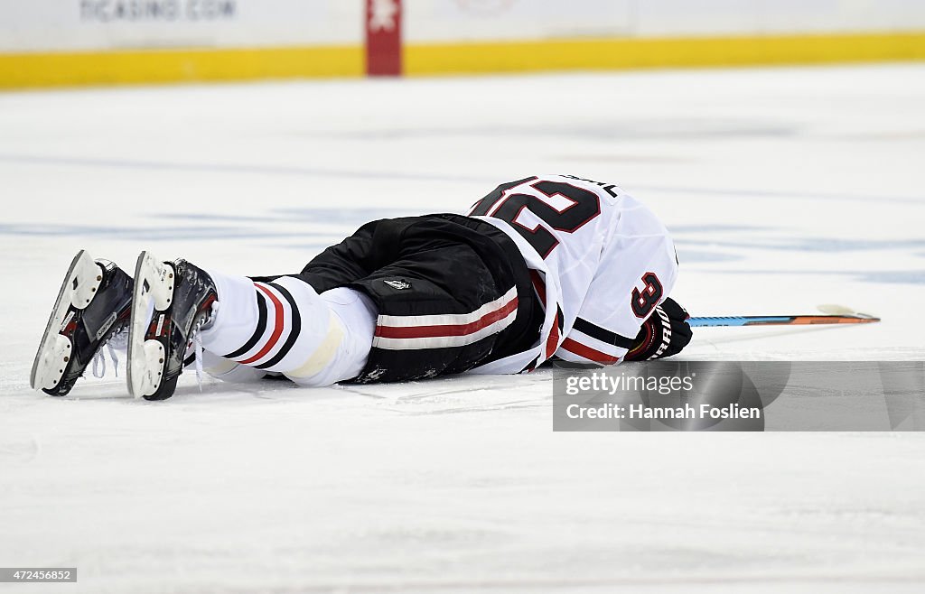 Chicago Blackhawks v Minnesota Wild - Game Four