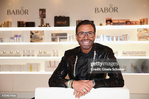 Makeup Artist of Babor, Peter Schmidinger attends the Duftstars Award 2015 on May 7, 2015 in Berlin, Germany.