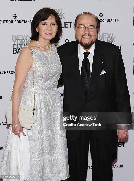 Kedakai Turner and James Lipton attend the New York City Ballet 2015 Spring Gala at David H. Koch Theater, Lincoln Center on May 7, 2015 in New York...