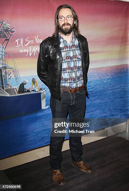 Martin Starr arrives at the Los Angeles premiere of "I'll See You In My Dreams" held at The London Screening Room on May 7, 2015 in West Hollywood,...