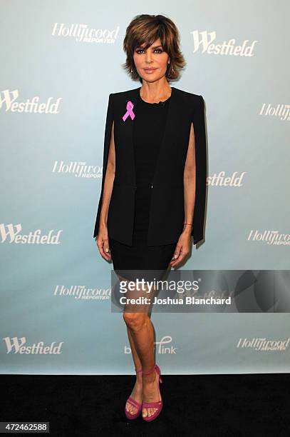 Actress Lisa Rinna arives at Cocktails & Couture hosted by Lisa Rinna at Westfield Topanga on May 7, 2015 in Topanga, California.