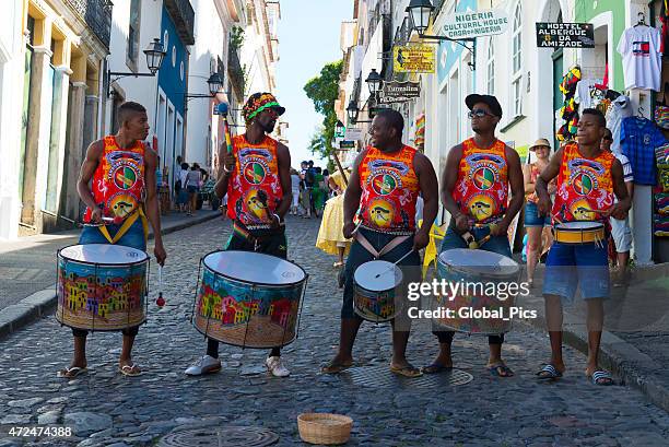 salvador - brazil - slaginstrument stockfoto's en -beelden