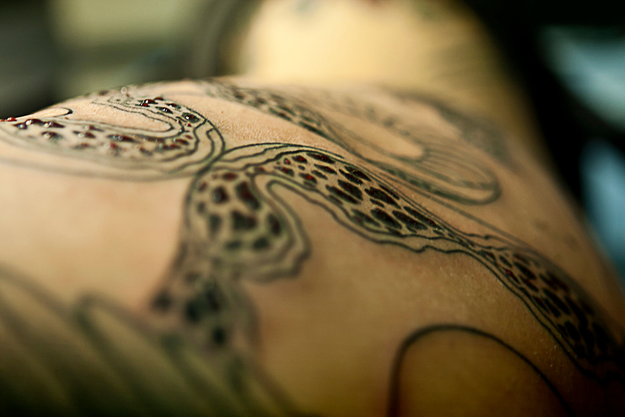 bio-organic tattoo