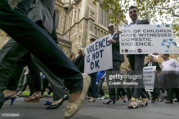 Dv Protest 116 Protest Against Domestic Violence In Australia Stock Photos, High ...