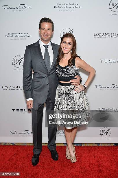 Fred Bernstein and Bari Milken-Bernstein attend the Los Angeles Ballet Gala 2015 honoring Ghada Irani on Thursday, May 7 at the Beverly Wilshire Four...