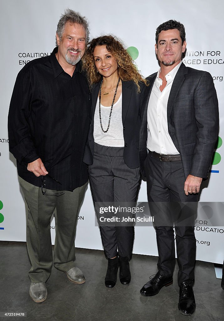 Bradford Bancroft, Cindy Daly and Brian Daly attend Coalition for