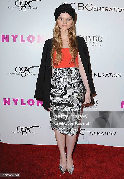 Actress Kerris Dorsey arrives at NYLON Magazine And BCBGeneration Annual May Young Hollywood Issue Party Hosted By May Cover Star Dakota Fanning at...
