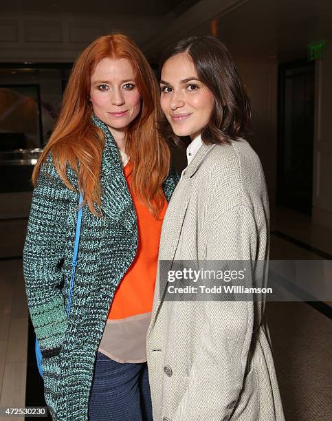 Odessa Rae and Jennifer Missoni attend the "I'll See You In My Dreams" screening at The London West Hollywood on May 7, 2015 in West Hollywood,...