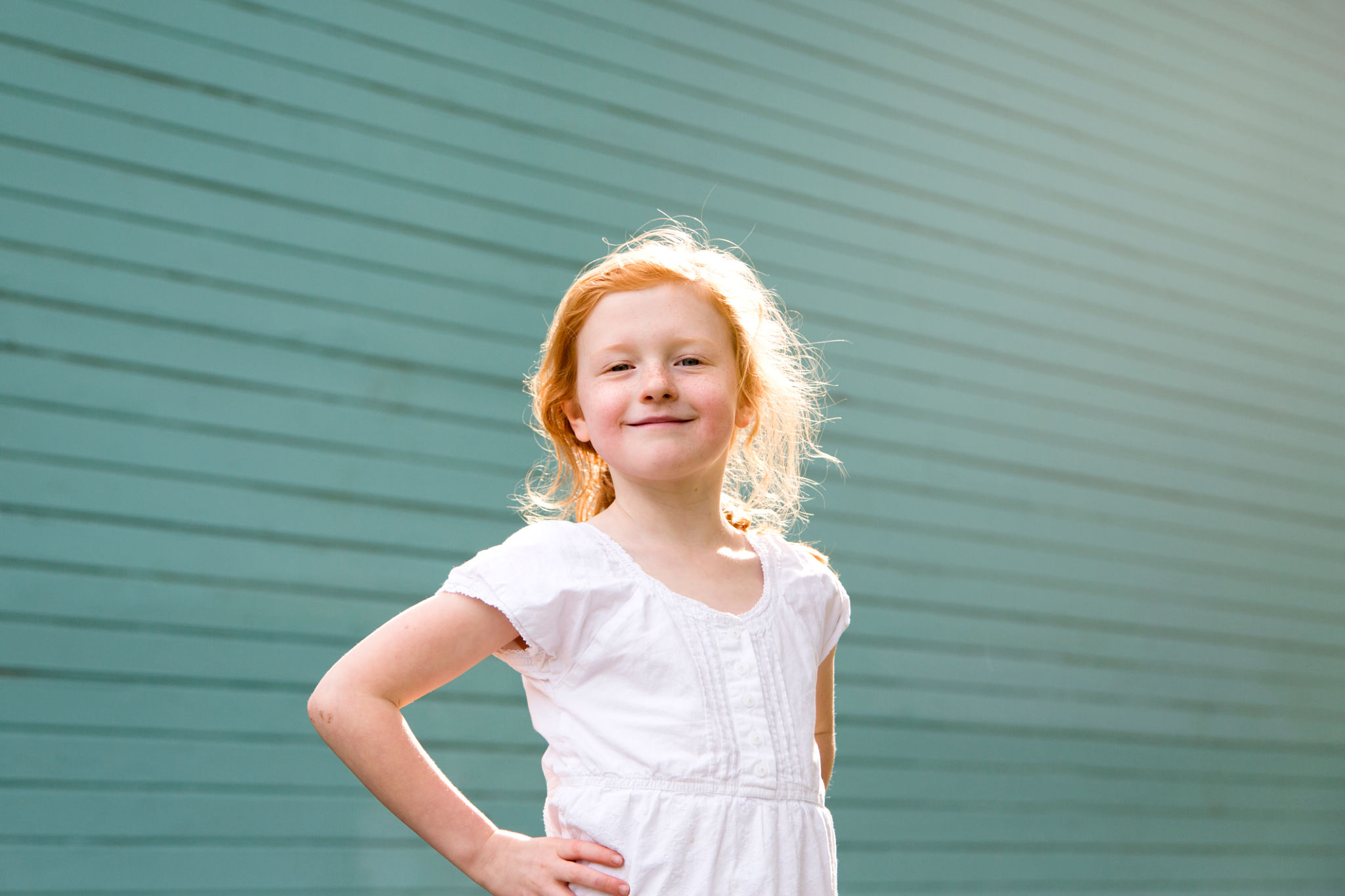 young girl confidence