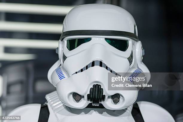 Wax figure of the Star Wars character Stormtrooper displayed on the occasion of Madame Tussauds Berlin Presents New Star Wars Wax Figures at Madame...