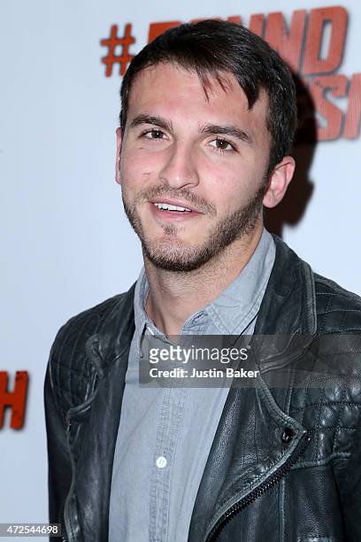 Zane Hijazi attends the premiere of "Pound Of Flesh" at Pacific Theaters at the Grove on May 7, 2015 in Los Angeles, California.