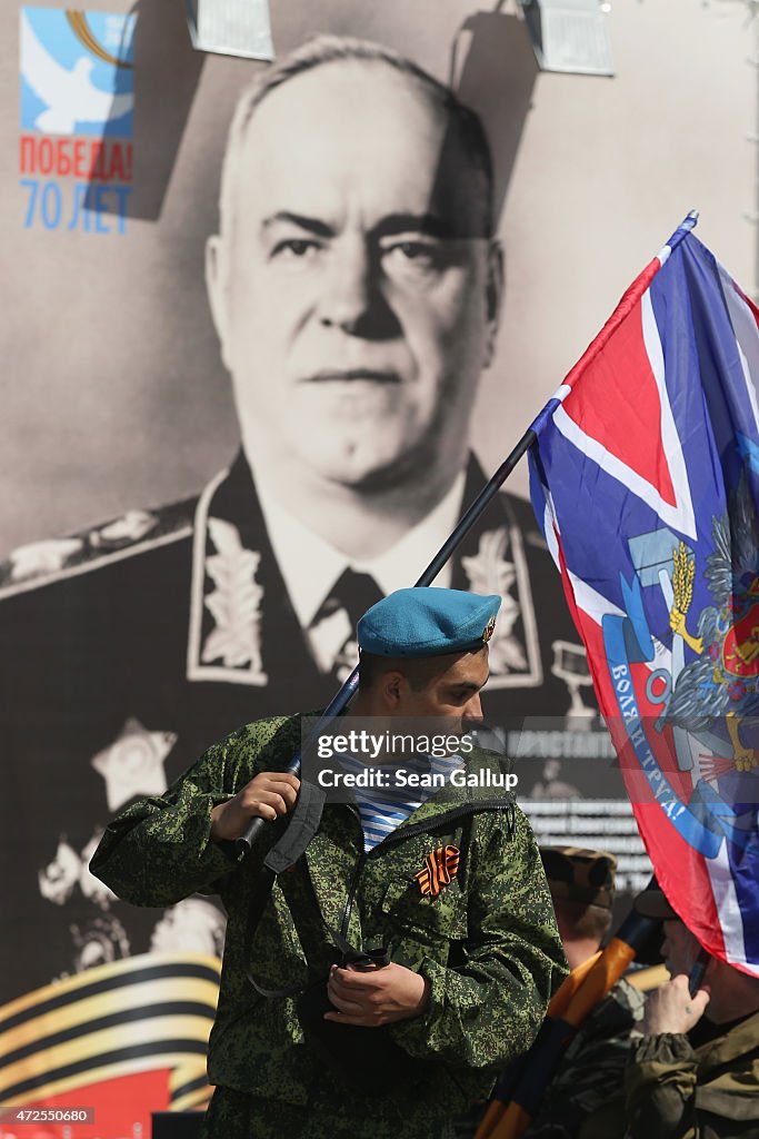 Moscow Prepares For WW2 Victory 70th Anniversary Celebration