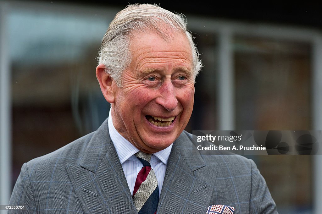 The Prince Of Wales Visits Poundbury