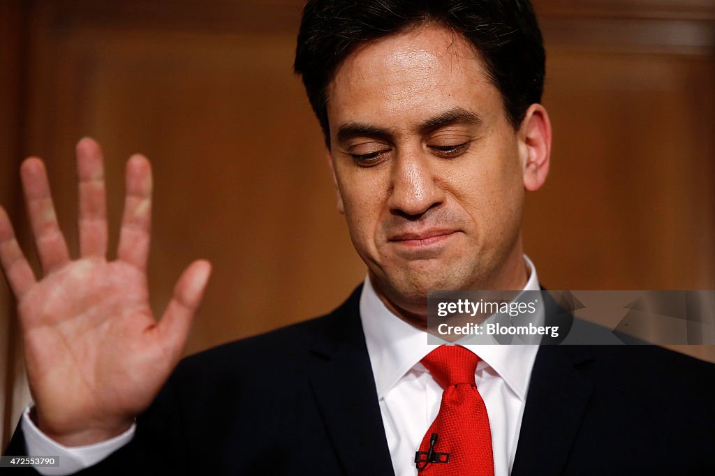 Labour Leader Ed Miliband Resigns