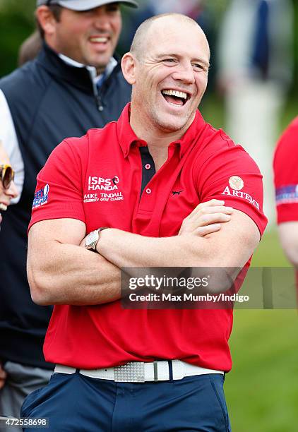 Mike Tindall attends the ISPS Handa Mike Tindall 3rd Annual Celebrity Golf Classic at the Grove Hotel on May 8, 2015 in Hertford, England.