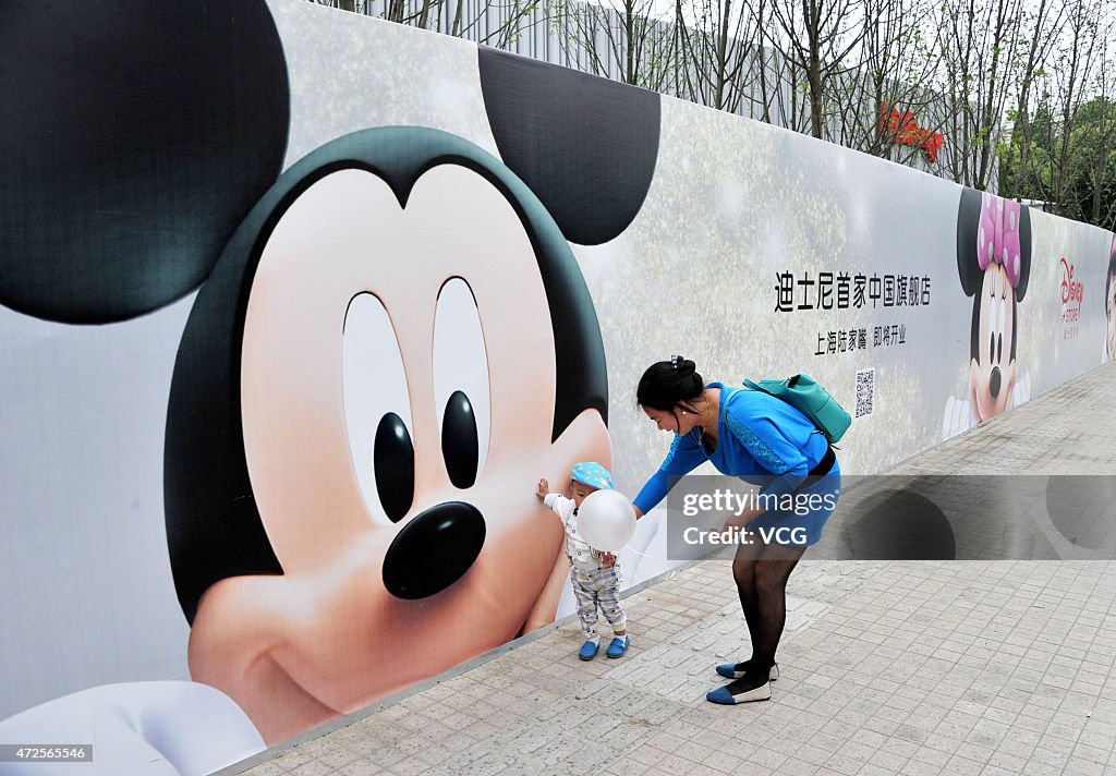 China's First Disney Flagship Store To Open In Shanghai